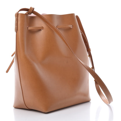 Mansur Gavriel Vegetable Tanned Calfskin Bucket Bag Cammello Rosa 4 of 18