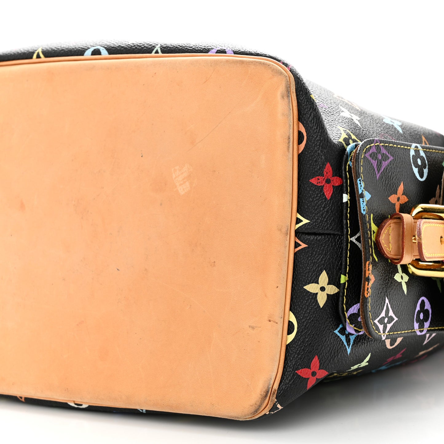 Monogram Multicolor Petit Noe Black