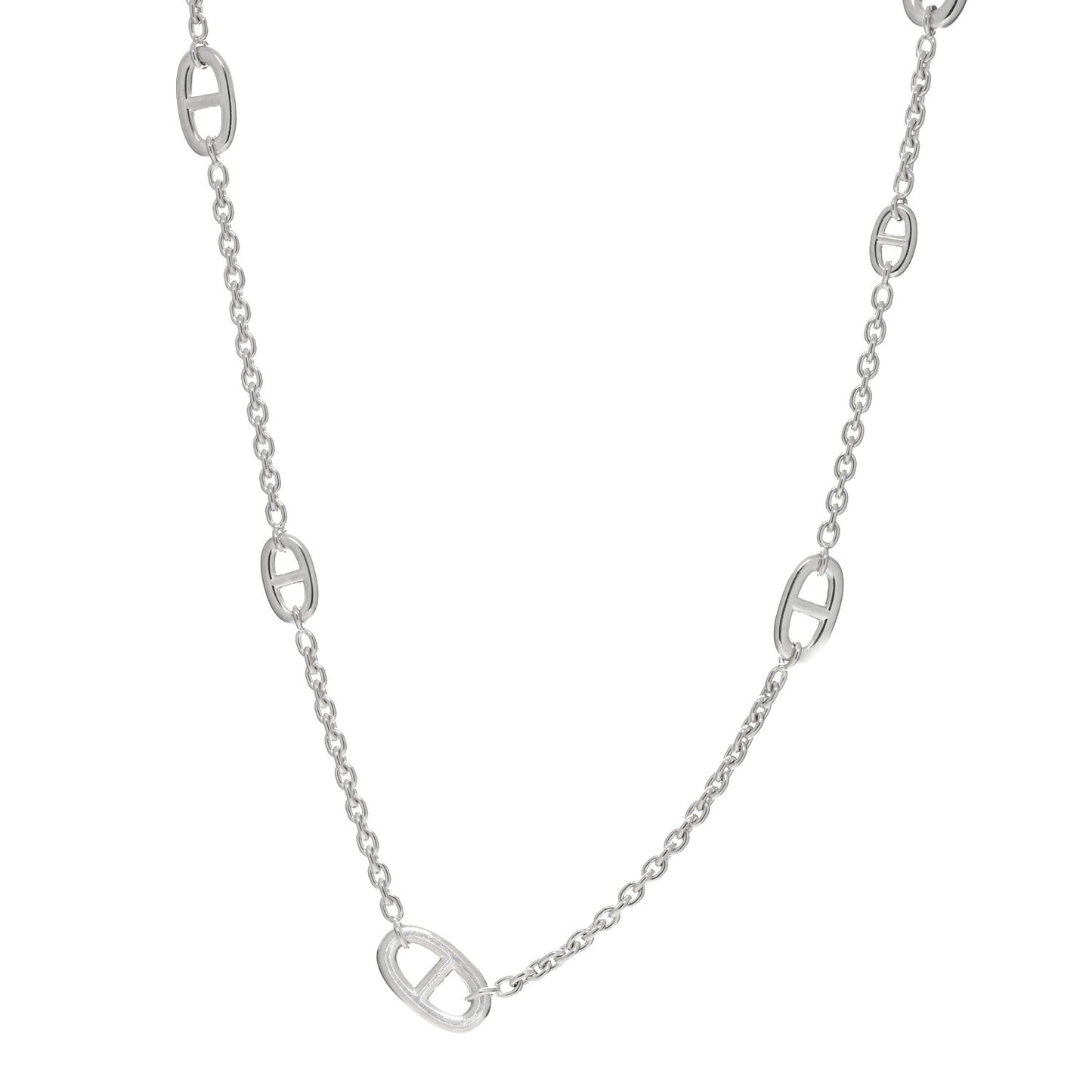 Sterling Silver Farandole Necklace 80