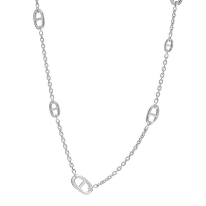 Hermes Sterling Silver Farandole Necklace 80 1 of 4