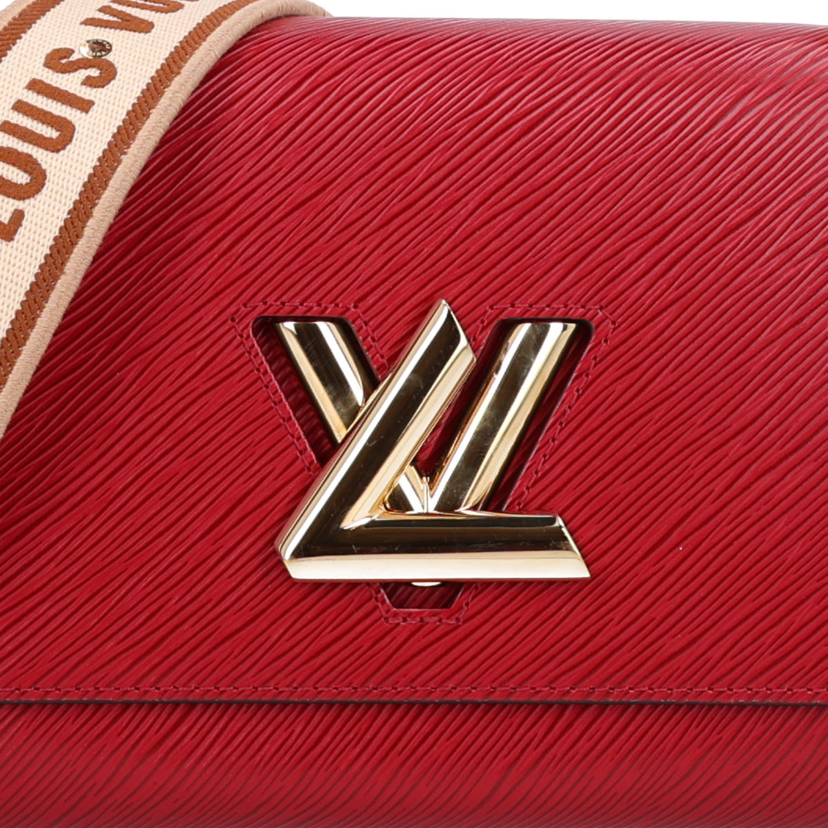 Louis Vuitton Epi Twist Shoulder Bag MM Rouge 7 of 9