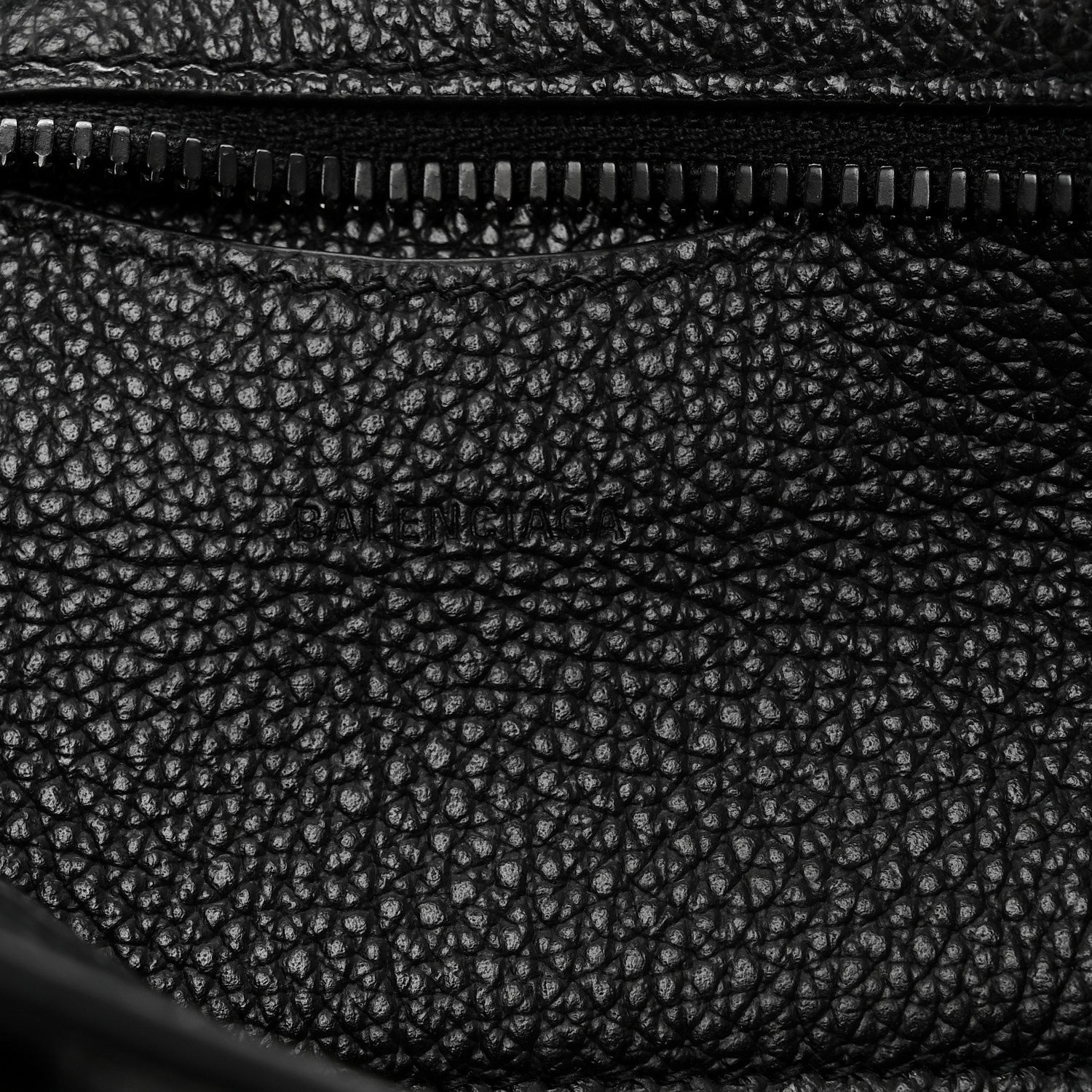 Balenciaga Grained Calfskin Neo Classic Black Hardware Nano City