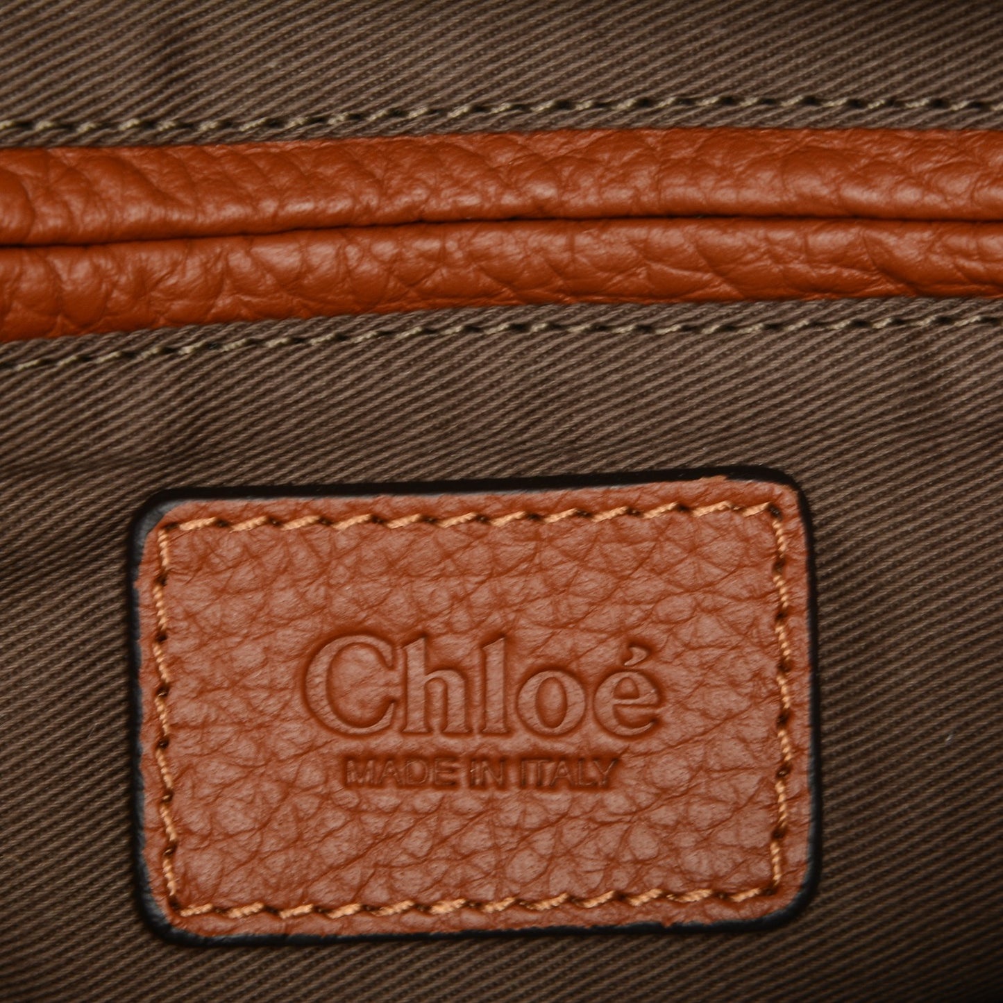 Calfskin Medium Marcie Satchel Tan