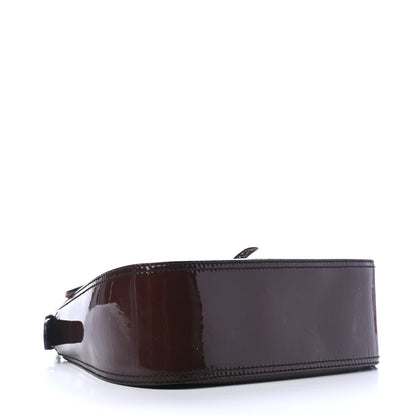 Fendi Patent Mini B Bag Tan Black 3 of 4