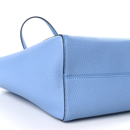 Gucci Dollar Calfskin Small Swing Tote Mineral Blue 7 of 9
