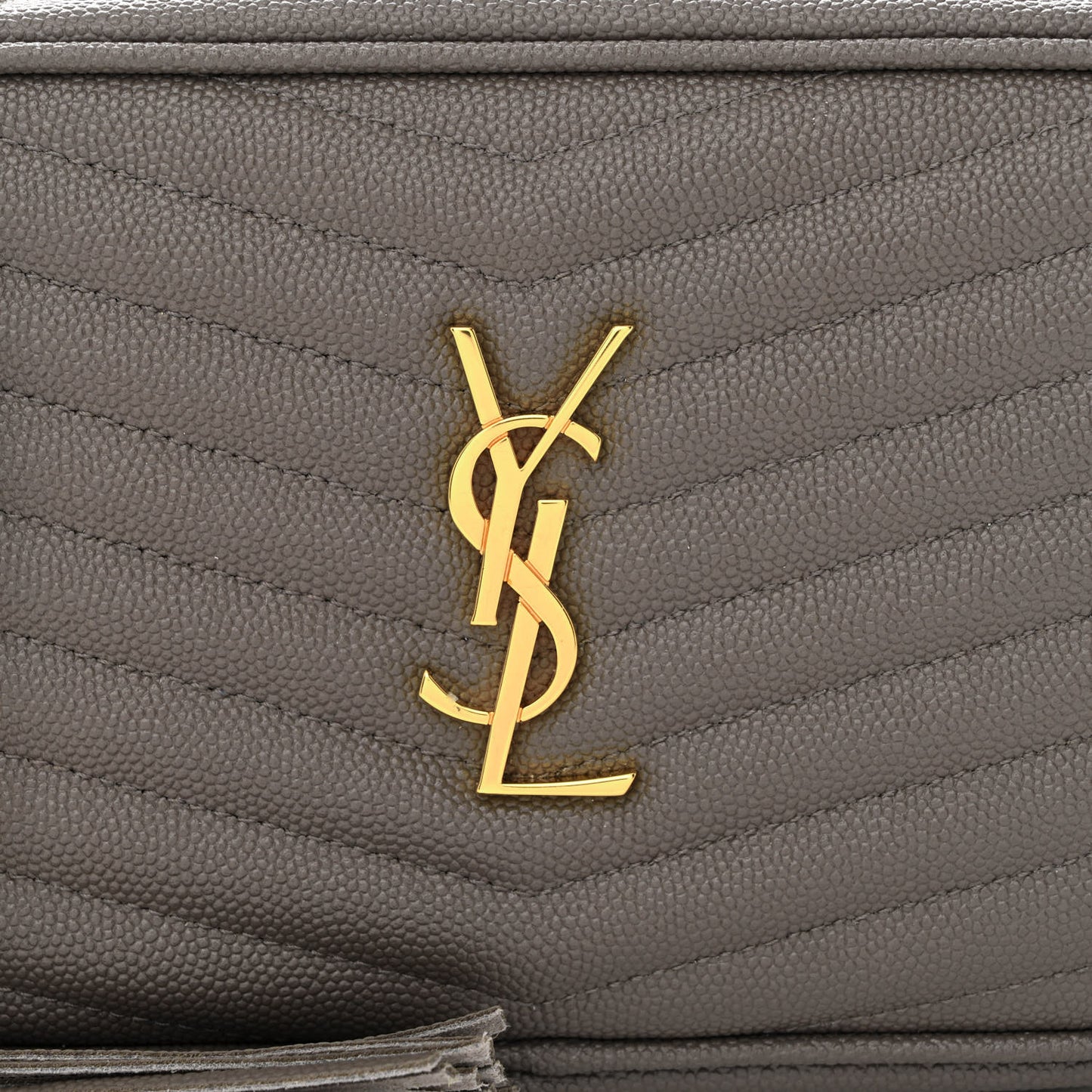 Grain De Poudre Matelasse Monogram Mini Lou Camera Bag Fog