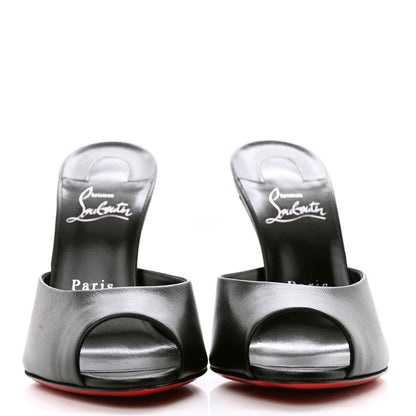 Christian Louboutin Nappa Me Dolly 100 Sandals 37.5 Black 2 of 9