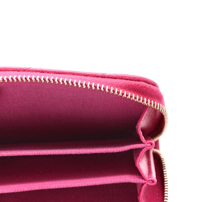 Chanel Caviar Quilted Zip Coin Purse Fuchsia 5 of 8