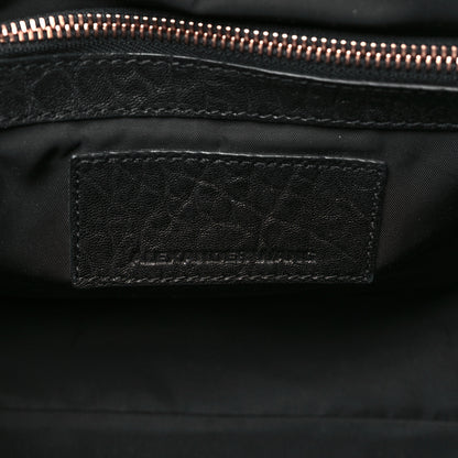 Alexander Wang Pebbled Lambskin Rockie Black Rose Gold Hardware 6 of 9