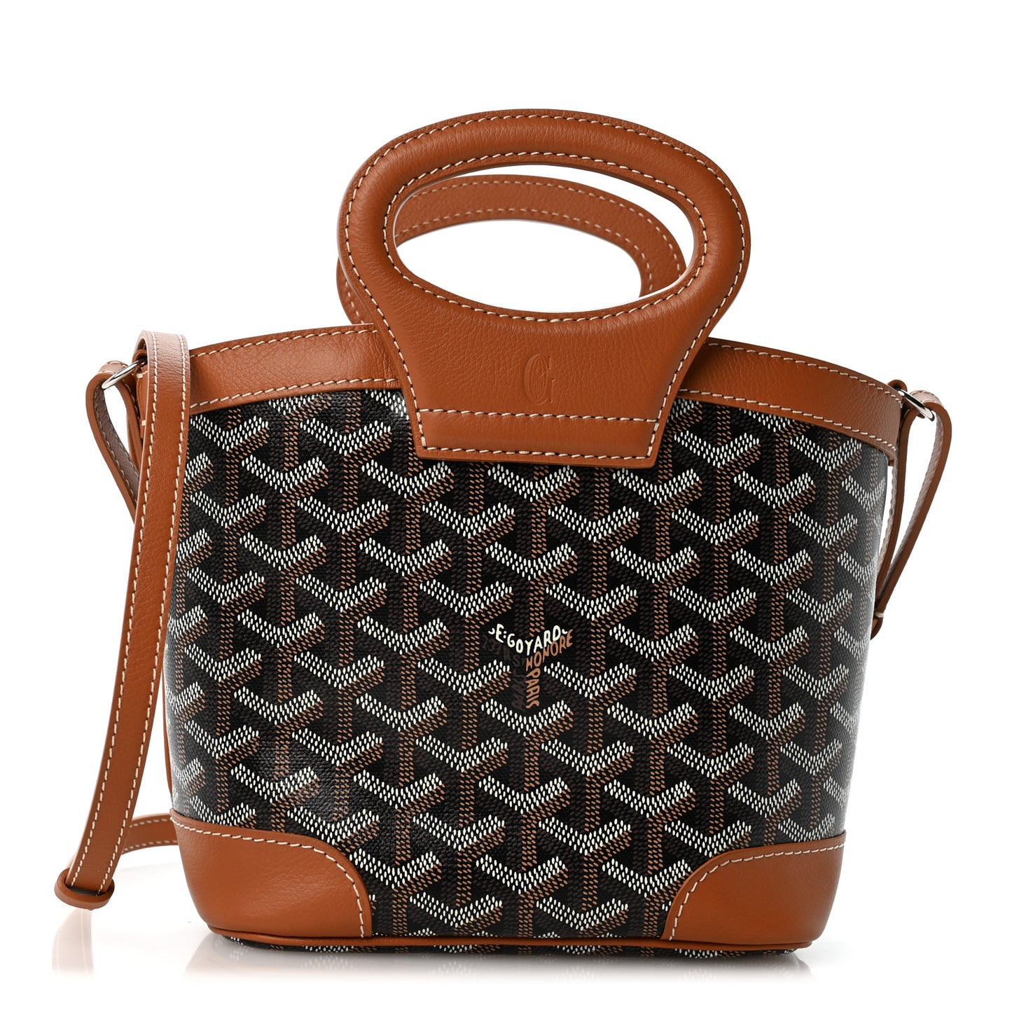 Goyardine Beluga Mini Black Gold