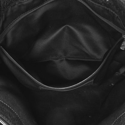 Chanel Glazed Calfskin Large On The Road Tote Black 6 of 11