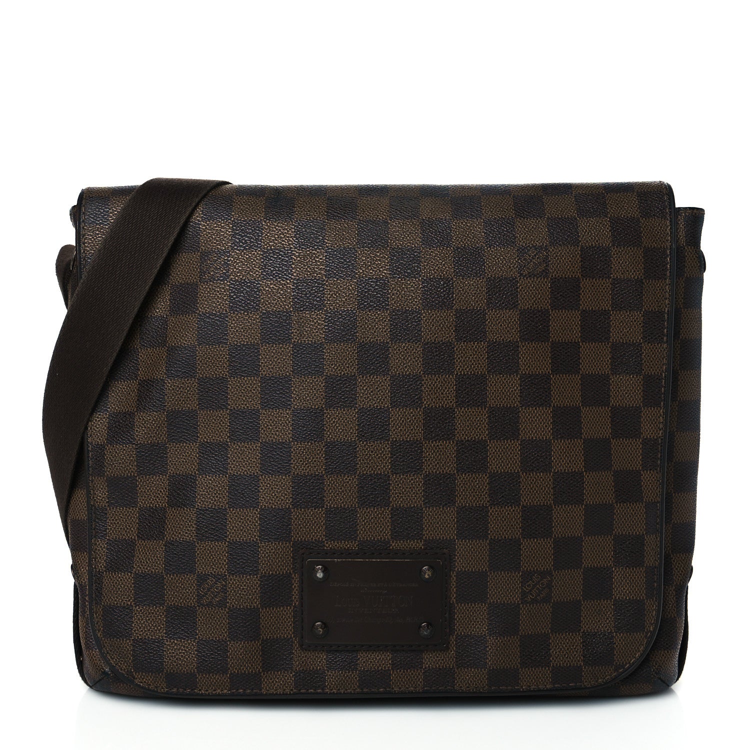 Louis Vuitton Damier Ebene Brooklyn MM 1 of 13
