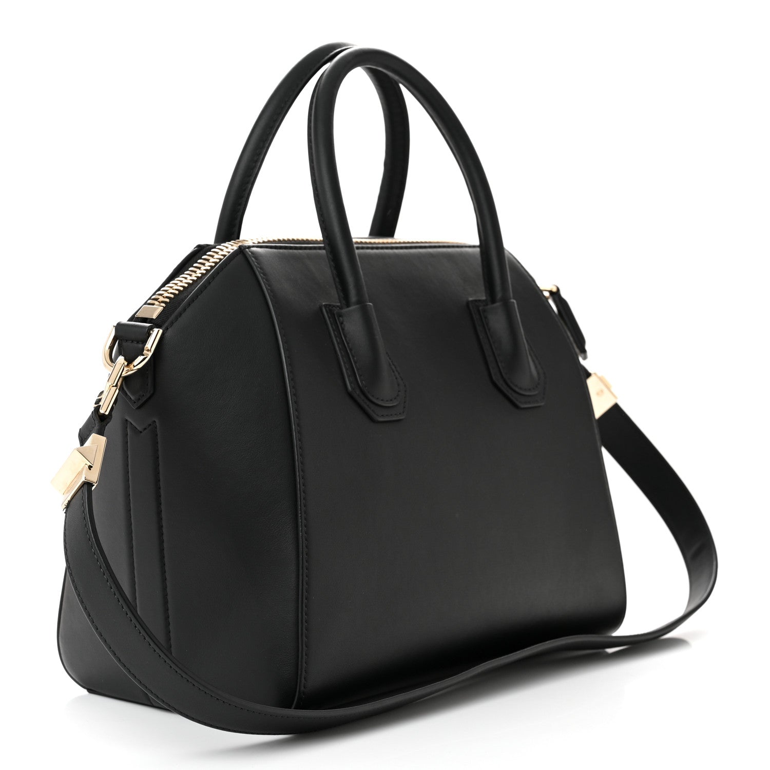 Givenchy Calfskin Triangle Studded Small Antigona Black 3 of 10