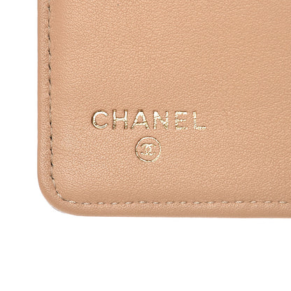 Chanel Caviar Timeless CC Yen Wallet Beige Clair 6 of 8