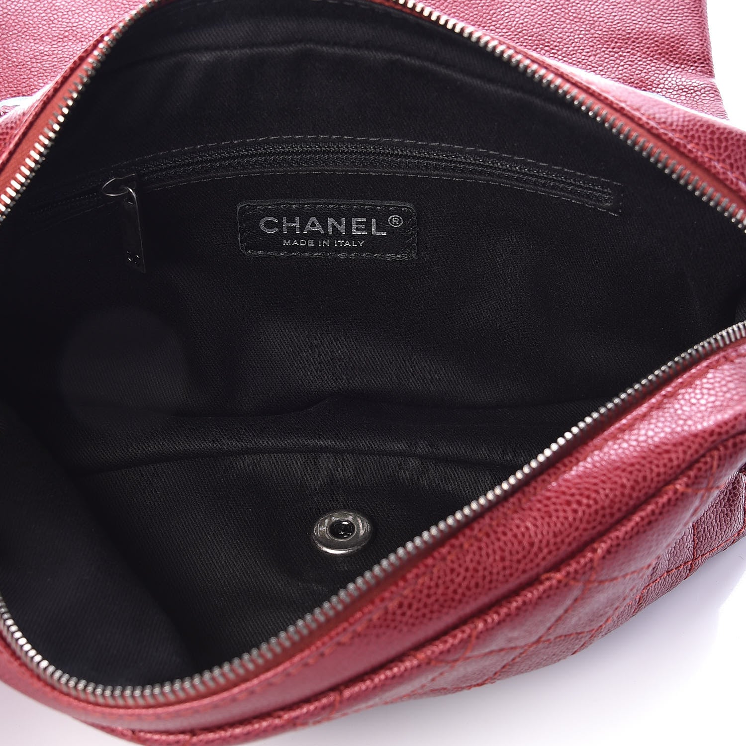 Chanel Iridescent Caviar Quilted Medium Chic Flap Red 6 of 10
