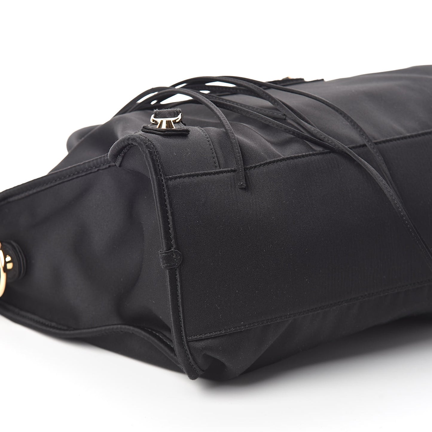 Satin Classic Gold Hardware City Black