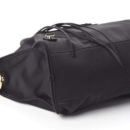 Balenciaga Satin Classic Gold Hardware City Black 8 of 9