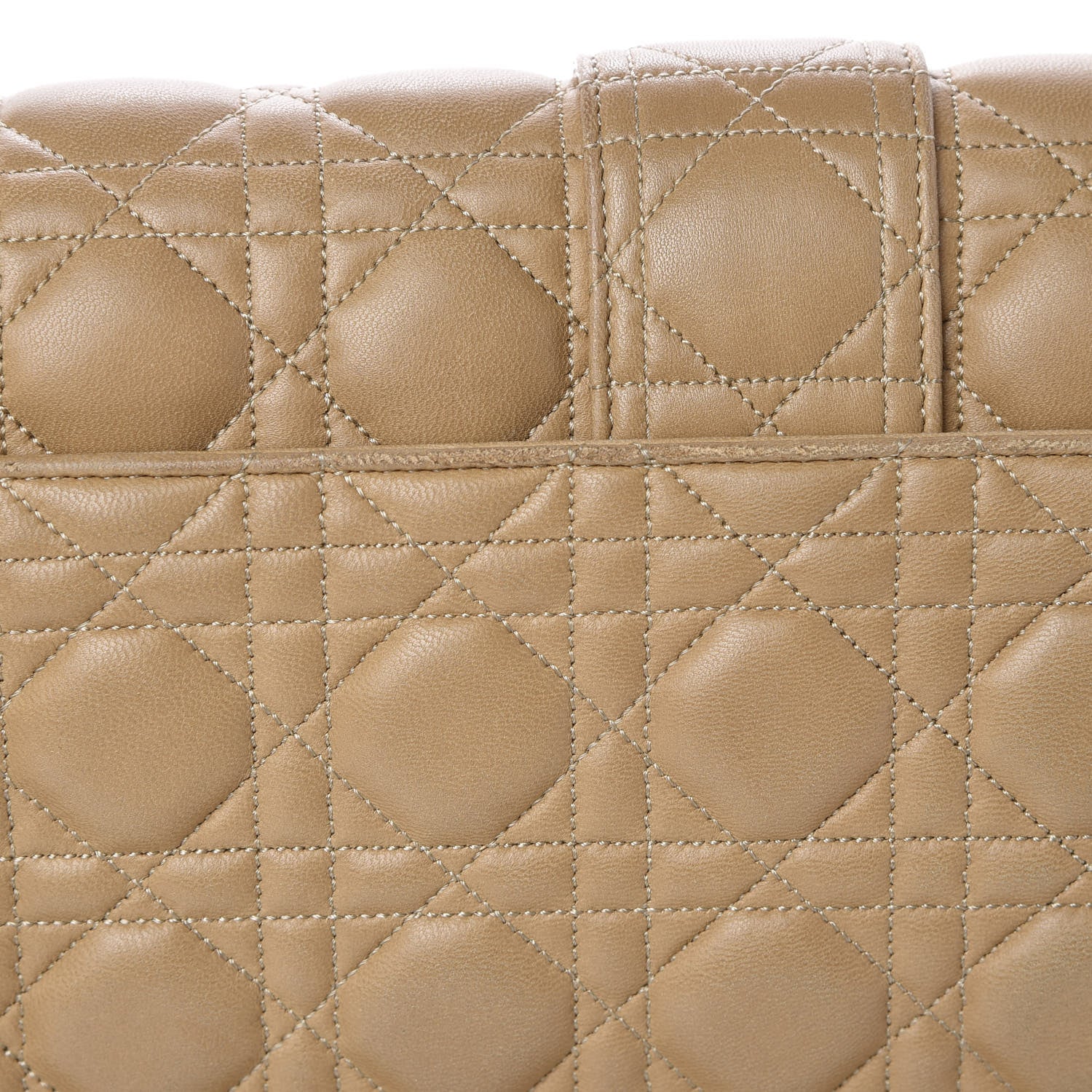 Christian Dior Lambskin Cannage Large Miss Dior Flap Beige 8 of 13