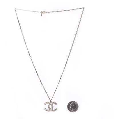 Chanel CC Pendant Necklace Gold 5 of 6