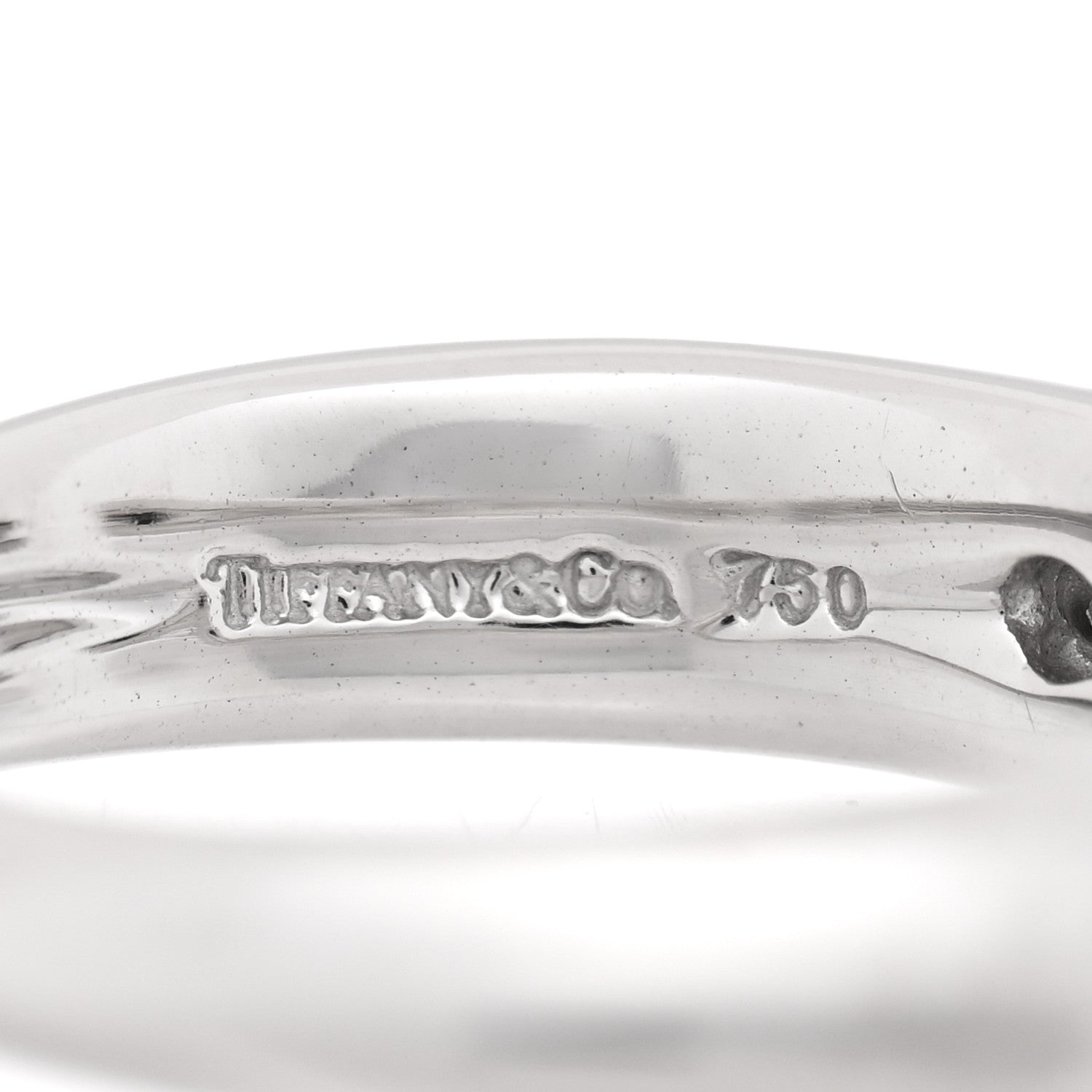 Tiffany 18K White Gold Diamond Paloma Picasso Tenderness Heart Ring 52 6 4 of 4