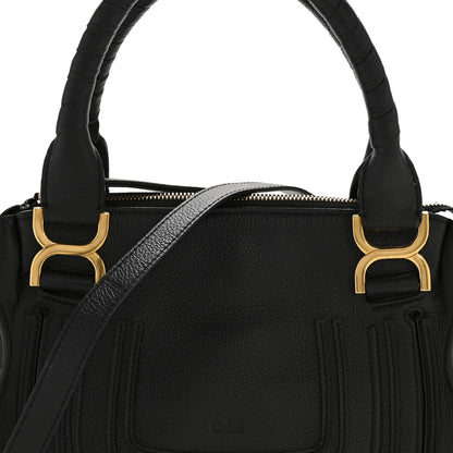 Chloe Calfskin Small Marcie Satchel Black 8 of 12