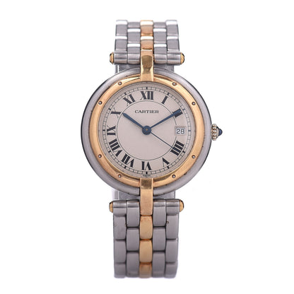 Cartier Stainless Steel 18K Yellow Gold 29mm Panthere Vendome Quartz Watch 1 of 4