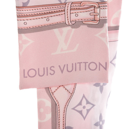 Louis Vuitton Silk Monogram Confidential Bandeau Light Pink 3 of 5