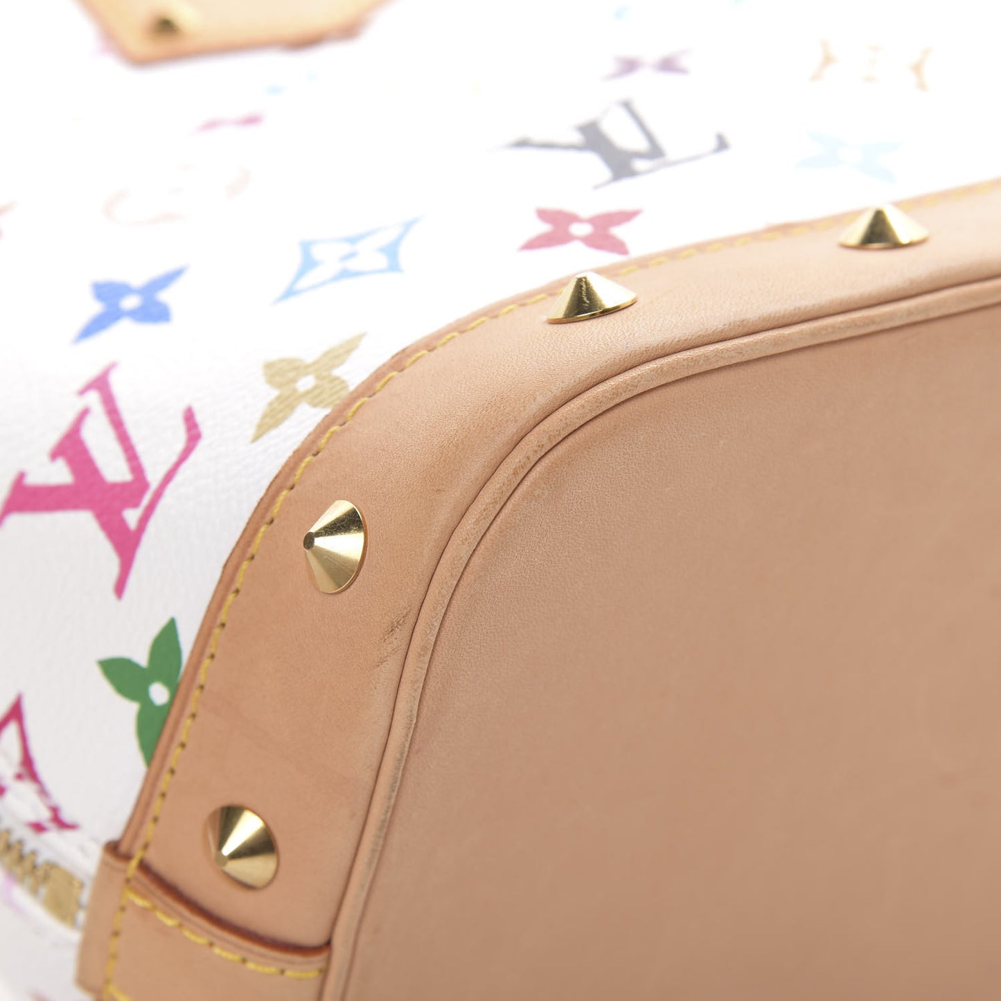Monogram Multicolor Alma White