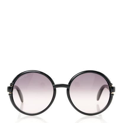 Gucci Acetate Round Sunglasses GG 1067/S Black 2 of 8