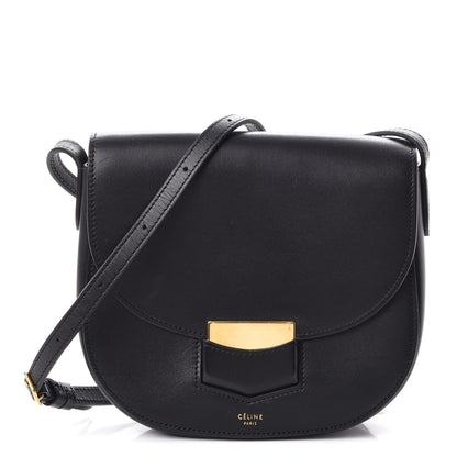 Celine Palmelato Calfskin Small Trotteur Black 1 of 9