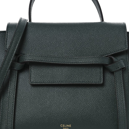 Celine Grained Calfskin Nano Belt Bag Amazone 8 of 10