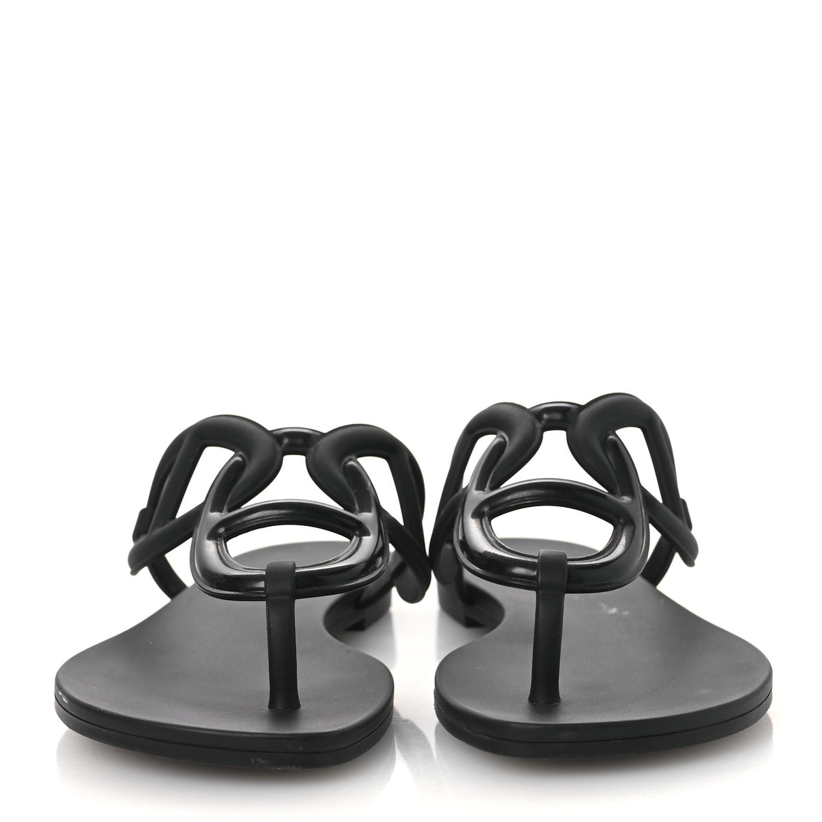 Rubber Womens Egerie Sandals 36 Black