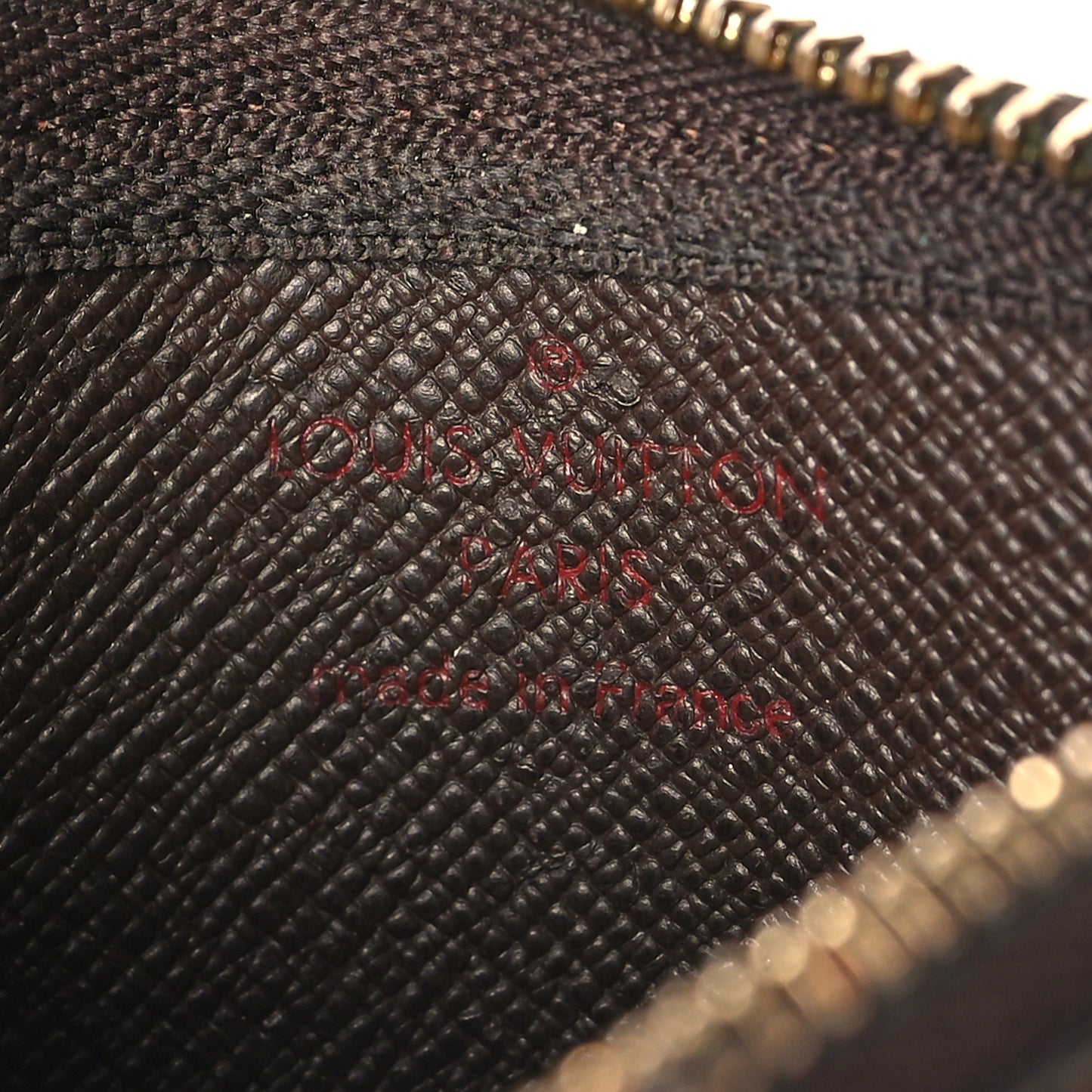 Damier Ebene Key Pouch