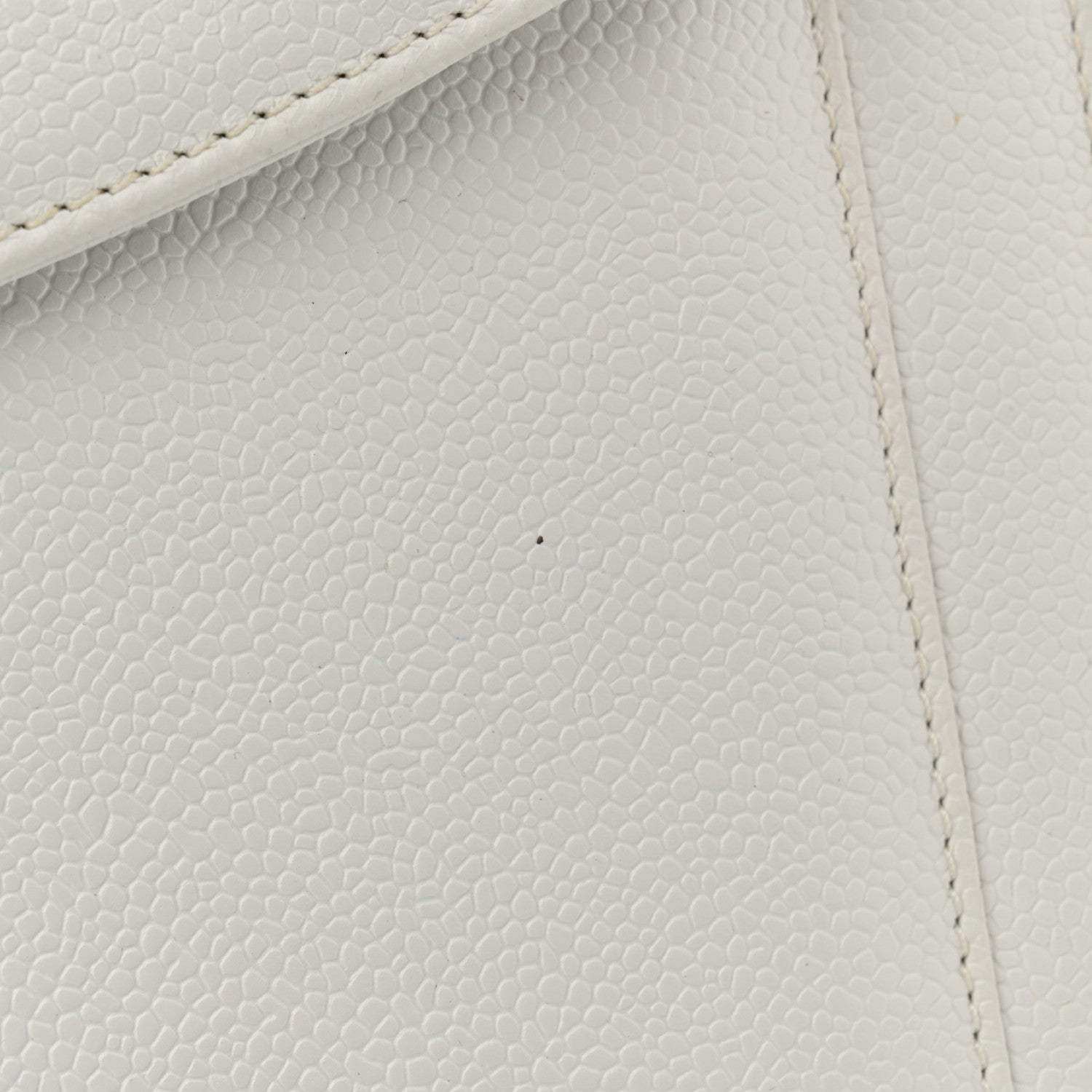 Chanel Caviar CC Shoulder Bag White 15 of 17