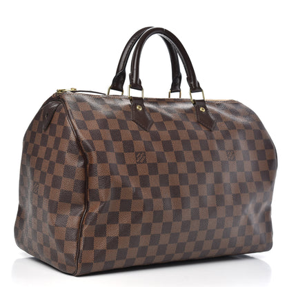 Louis Vuitton Damier Ebene Speedy 35 3 of 11