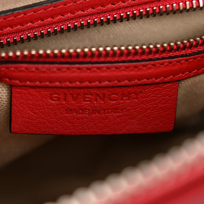 Givenchy Sugar Goatskin Mini Antigona Red 6 of 14