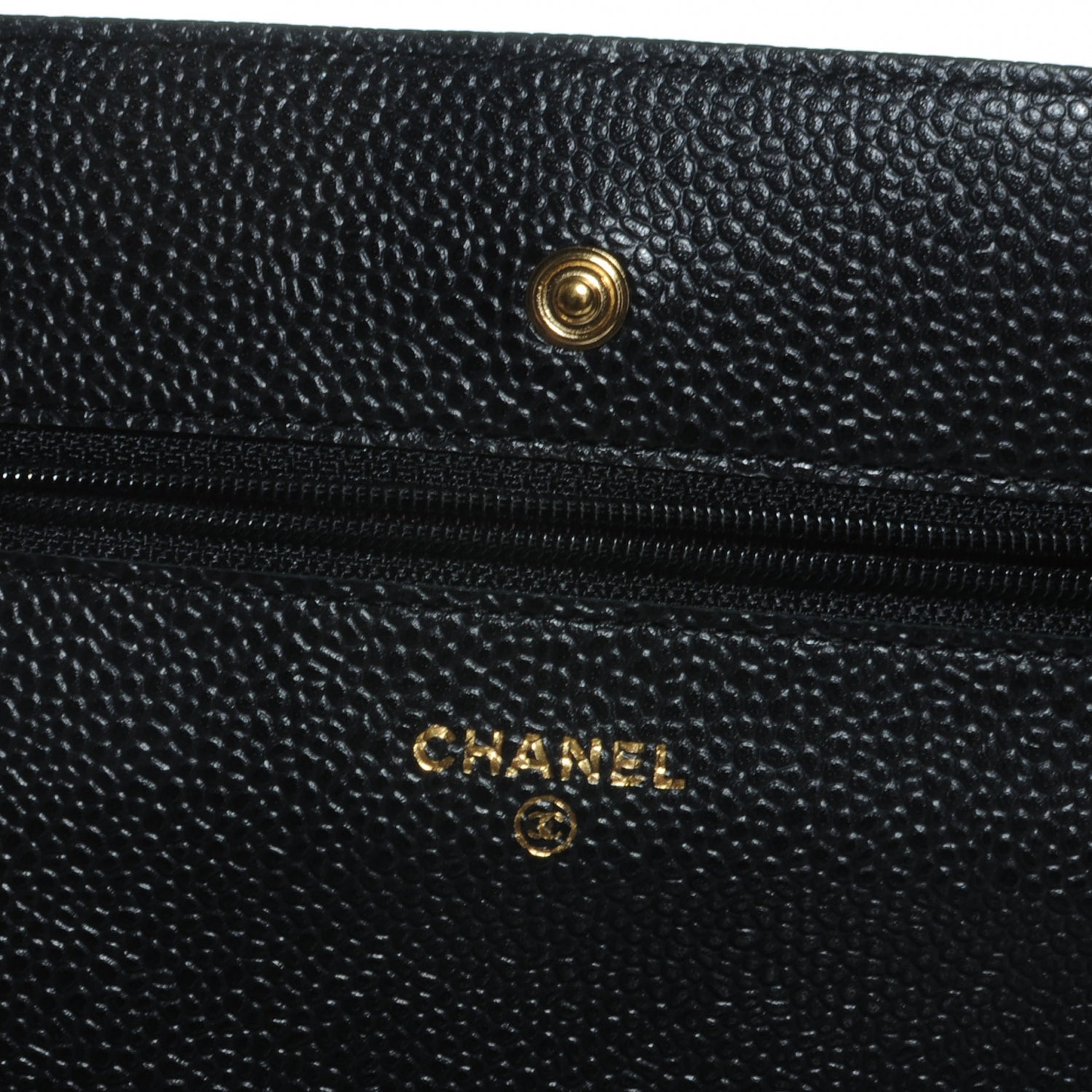 Chanel Caviar Wallet on Chain WOC Black 5 of 8