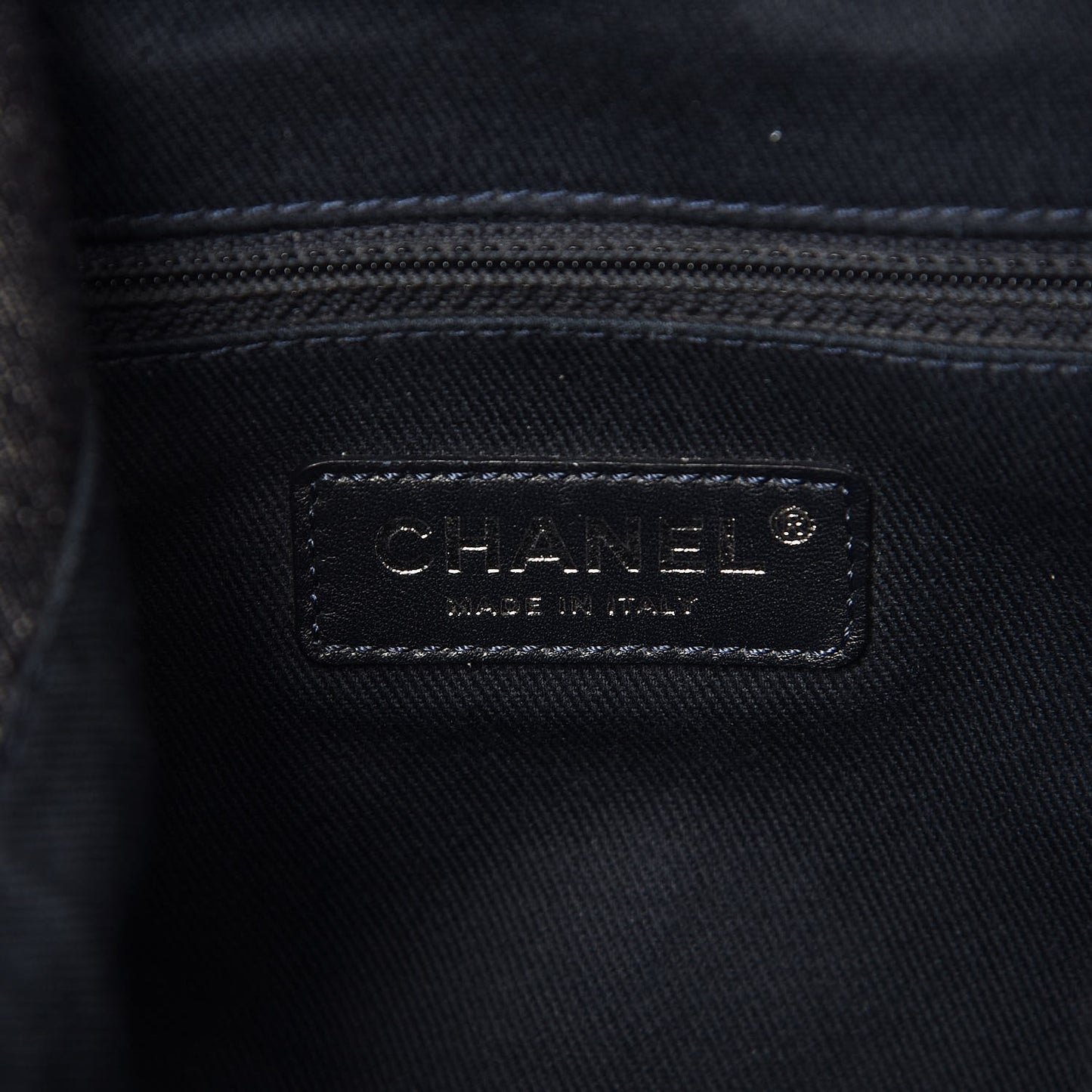 Canvas Large Deauville Backpack Denim Blue