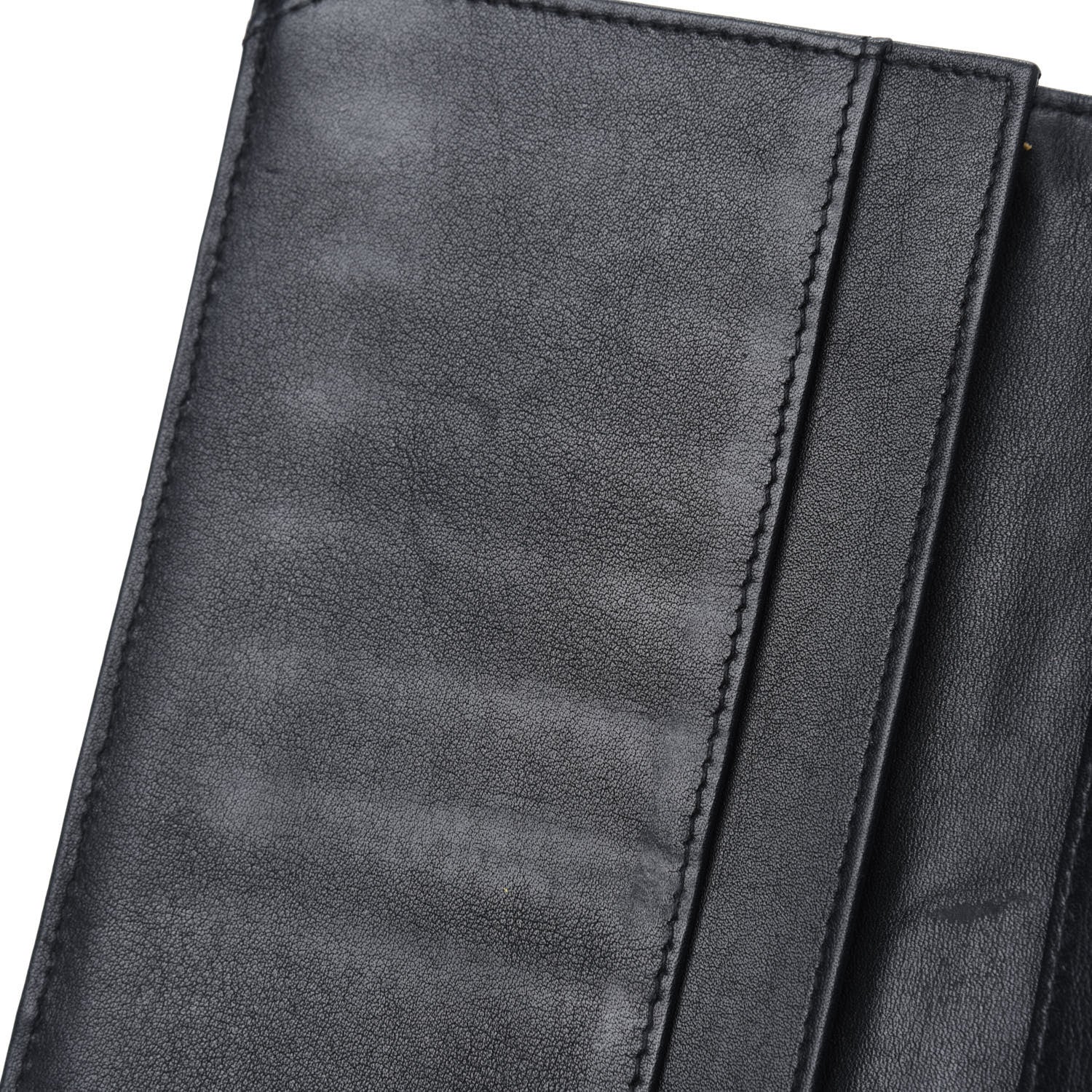 Chanel Patent Quilted Large Brilliant Flap Wallet Black 9 of 20