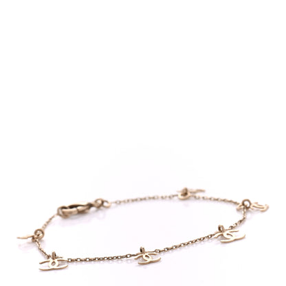 Chanel CC Charm Bracelet Gold 1 of 4