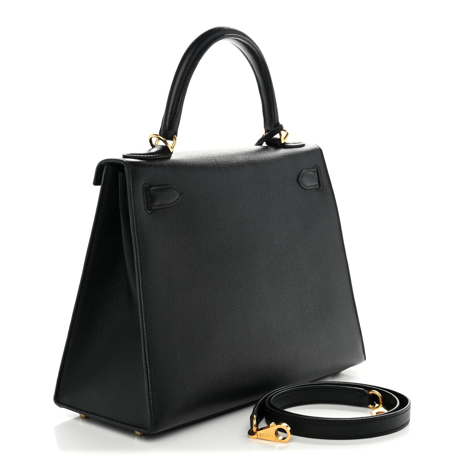 Hermes Epsom Kelly Sellier 28 Black 2 of 11