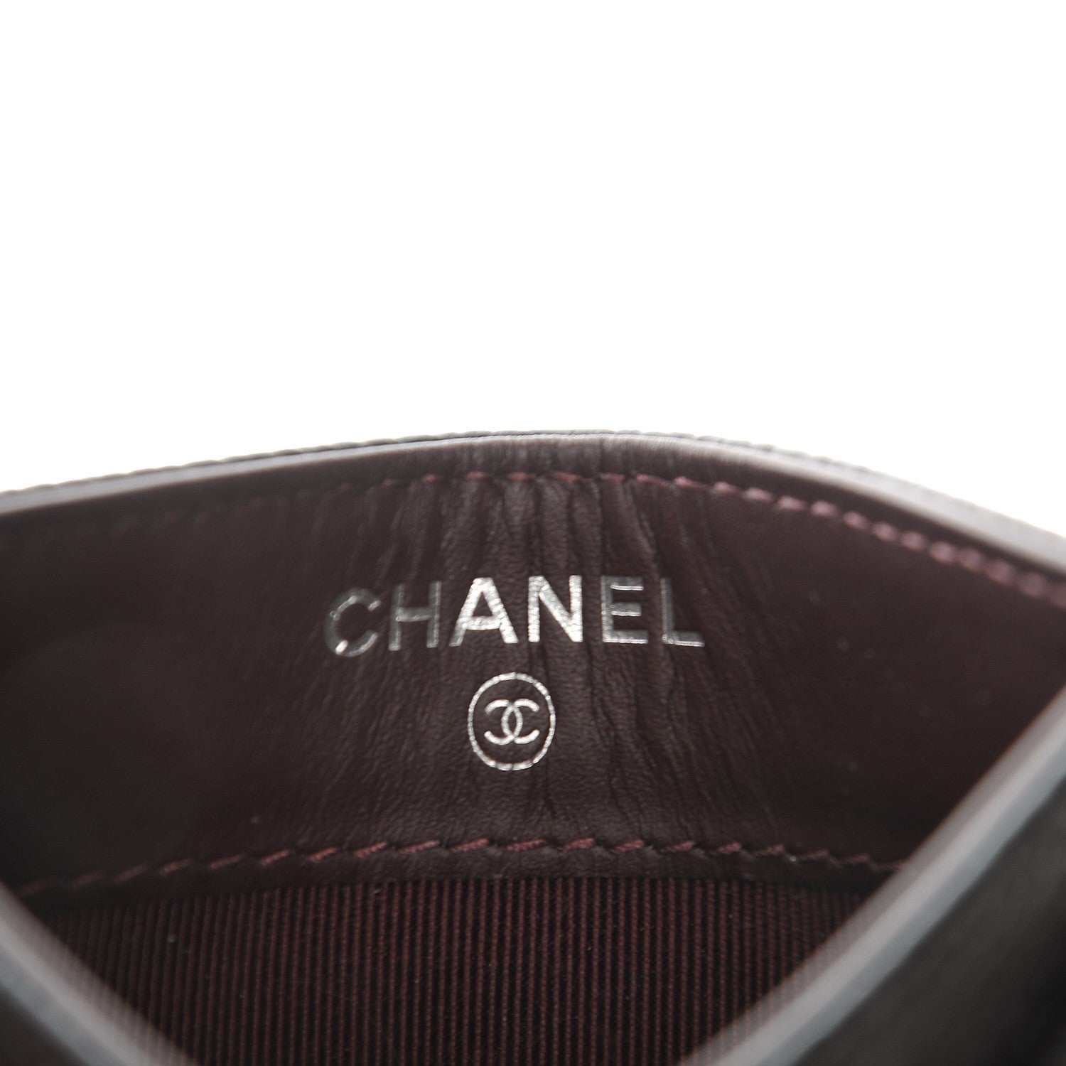 Chanel Caviar Quilted Card Holder Black 7 of 8