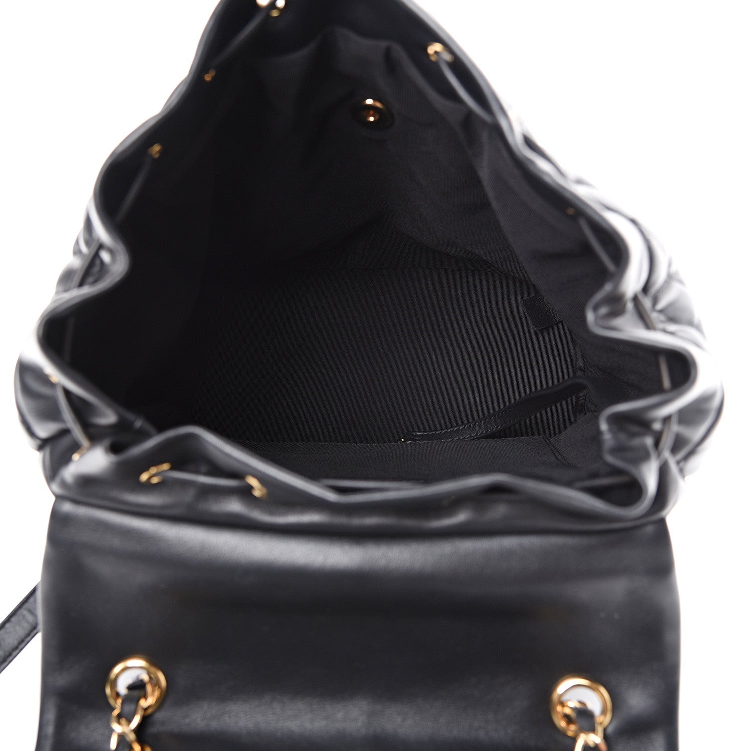 Chanel Lambskin Quilted Large Urban Spirit Backpack Black 4 of 10