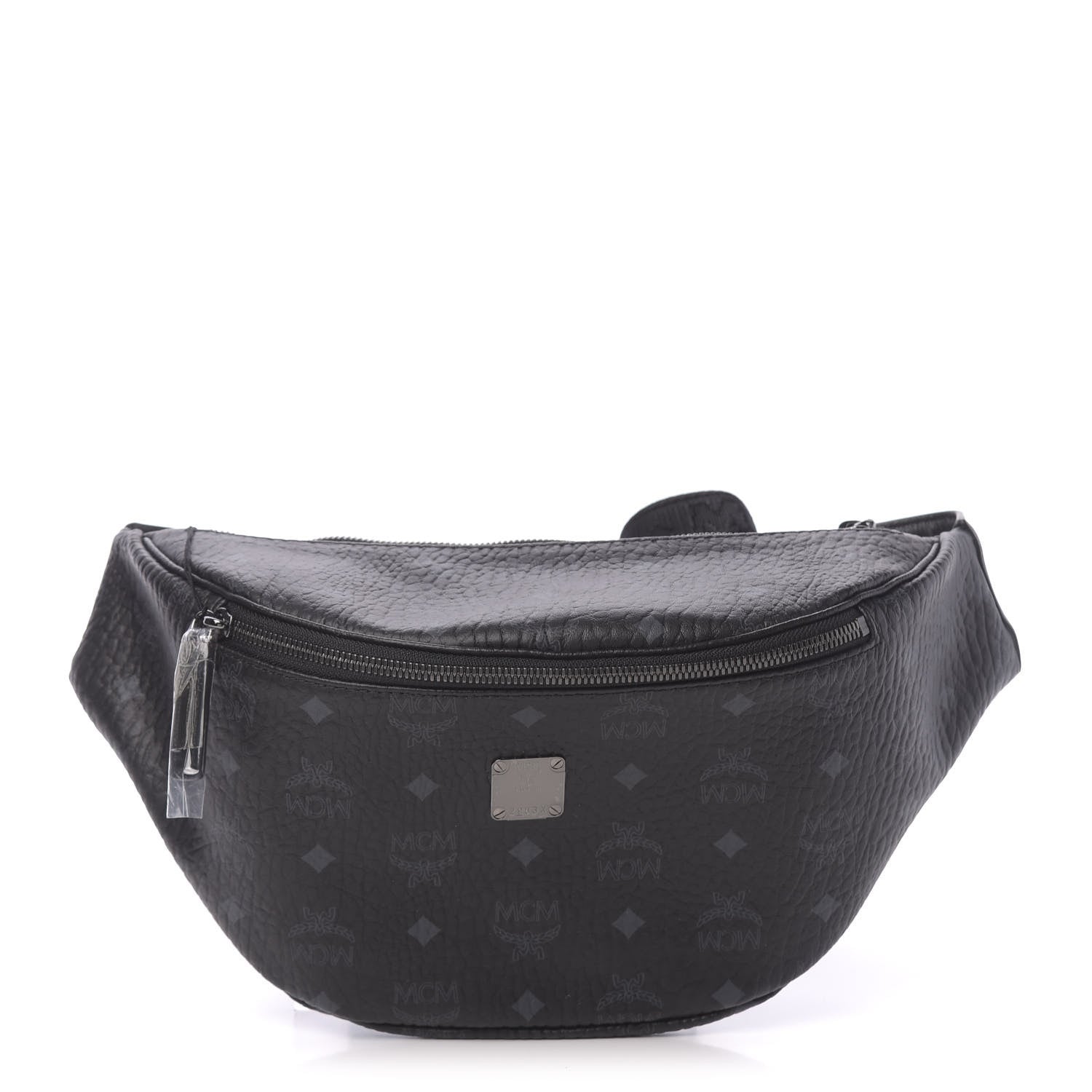 MCM Visetos Stark Belt Bag Black 1 of 10
