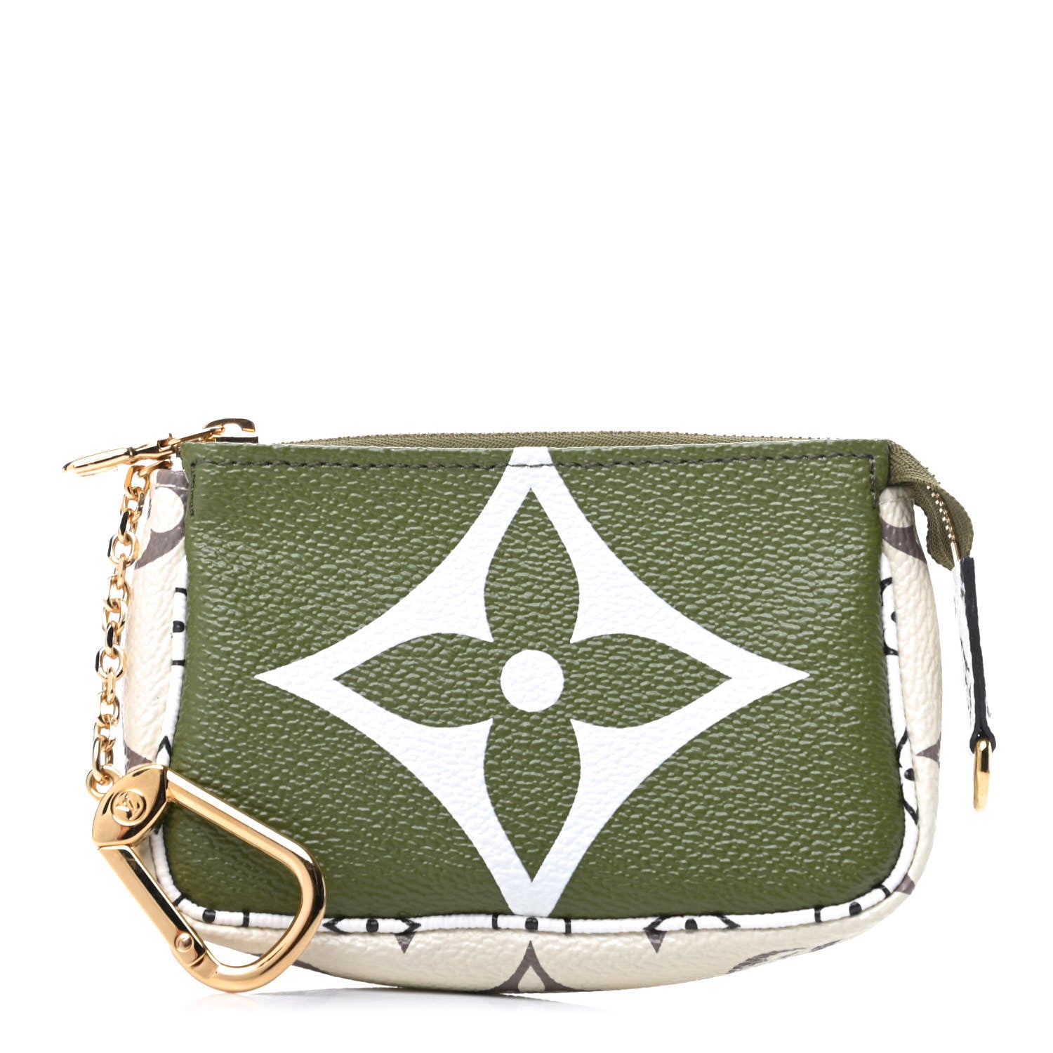 Louis Vuitton Monogram Giant Micro Pochette Accessories Kaki White 1 of 10