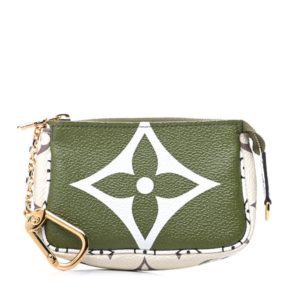 Louis Vuitton Monogram Giant Micro Pochette Accessories Kaki White 1 of 10