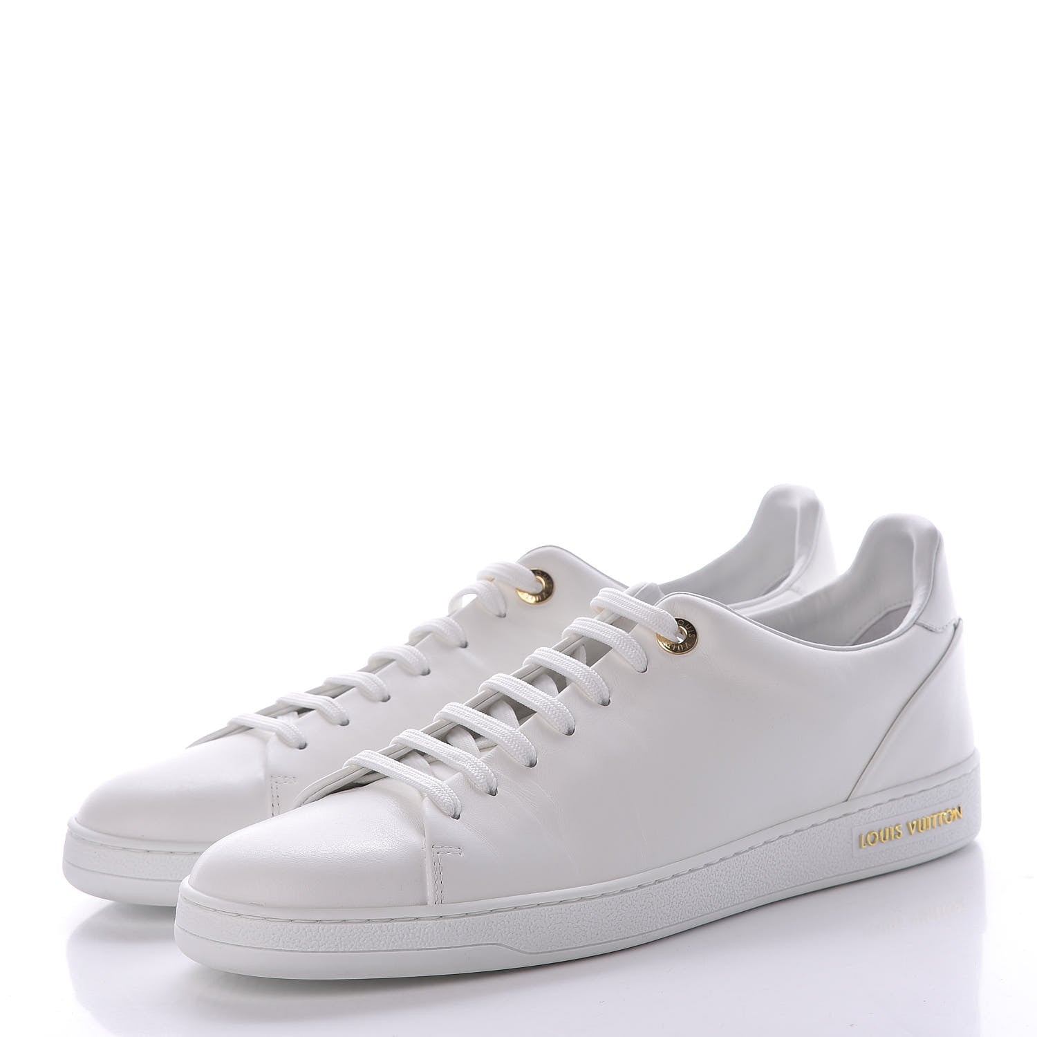 Louis Vuitton Calfskin Frontrow Sneakers 41 White 3 of 9