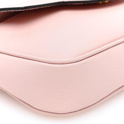 Versace Grained Calfskin La Medusa Mini Crossbody Bag Dusty Rose 8 of 9