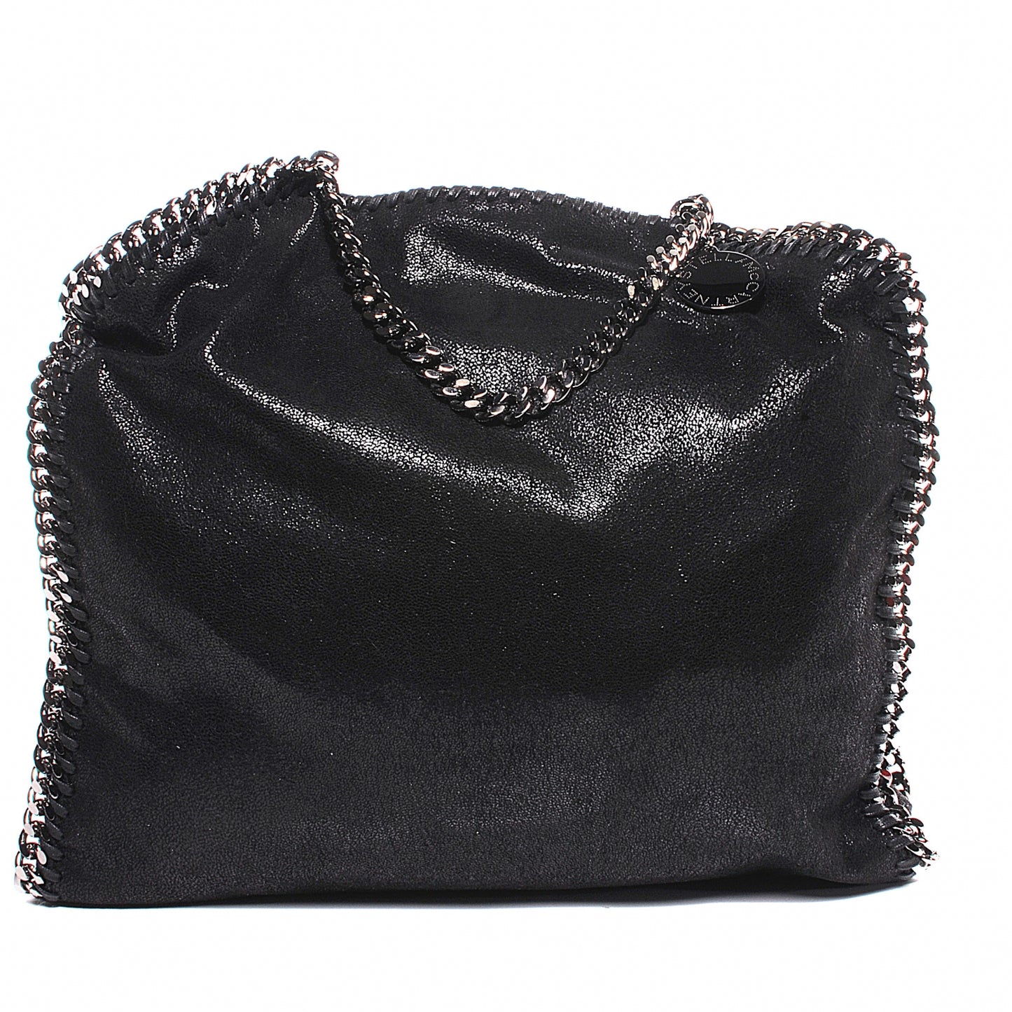 Faux Leather Falabella Black