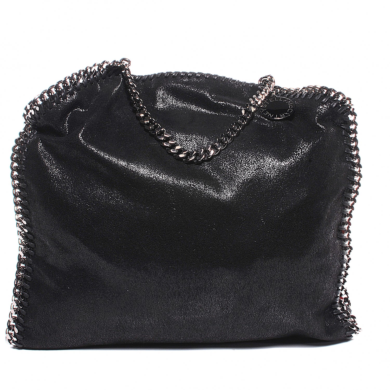 Stella McCartney Faux Leather Falabella Black 1 of 10
